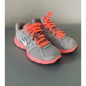 Nike‎ Air Relentless 2 Womens Gray/Mango Running Sz 6.5 Sneaker Shoes 512083-002